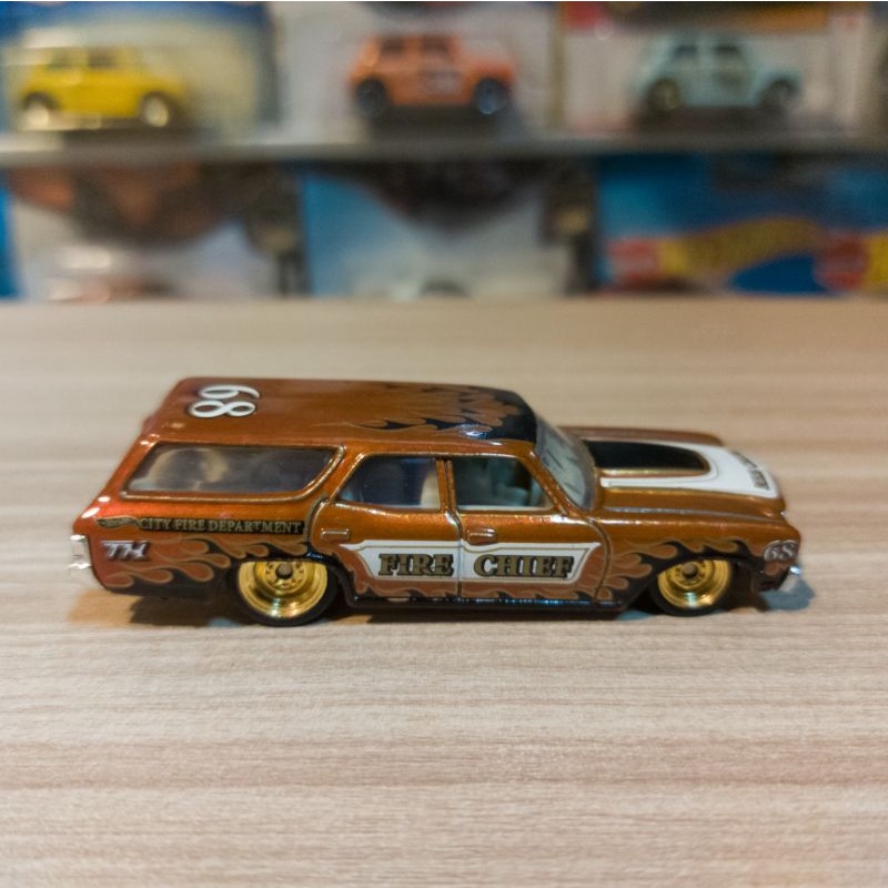 HOT WHEELS 70 CHEVELLE SS WAGON LOOSE - SUPER TREASURE HUNT - THS - STH