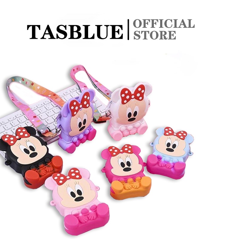 TASBLUE Tas anak-anak lucu impor suspender bag karakter anak-anak tas populer terbaru impor T21