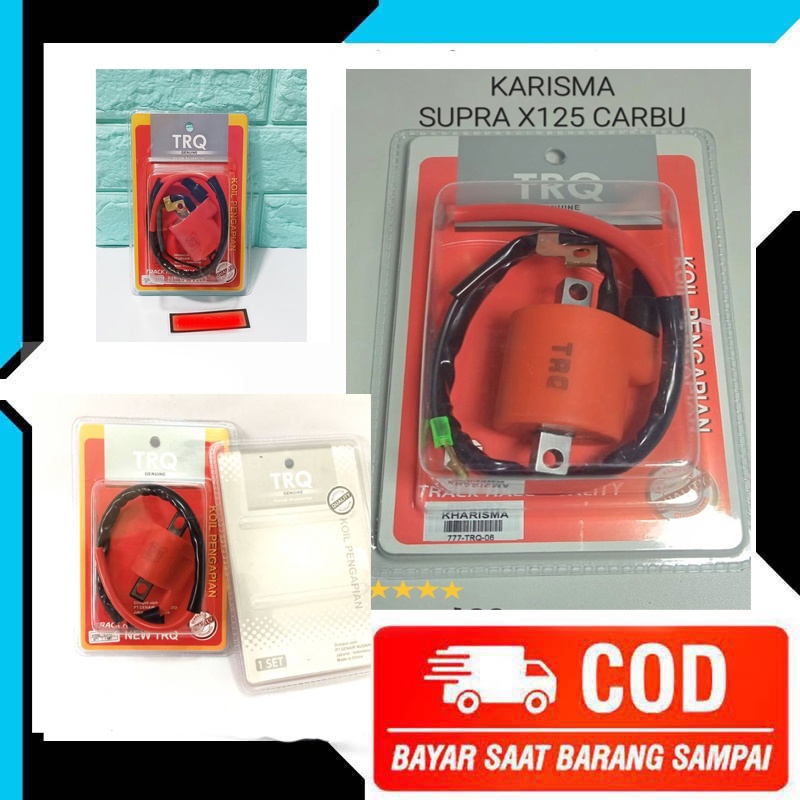 COIL KOIL KUIL MOTOR KARISMA - SUPRA X 125 - SUPRA X LAMA - SUPRA FIT LAMA - SUPRA FIT NEW - REVO LA