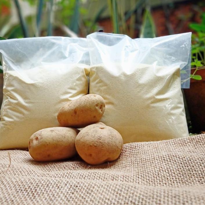 

❂ Tepung Kentang Flakes Halal Dari Jerman 1 kg / 1000 gram Long Potato ✯