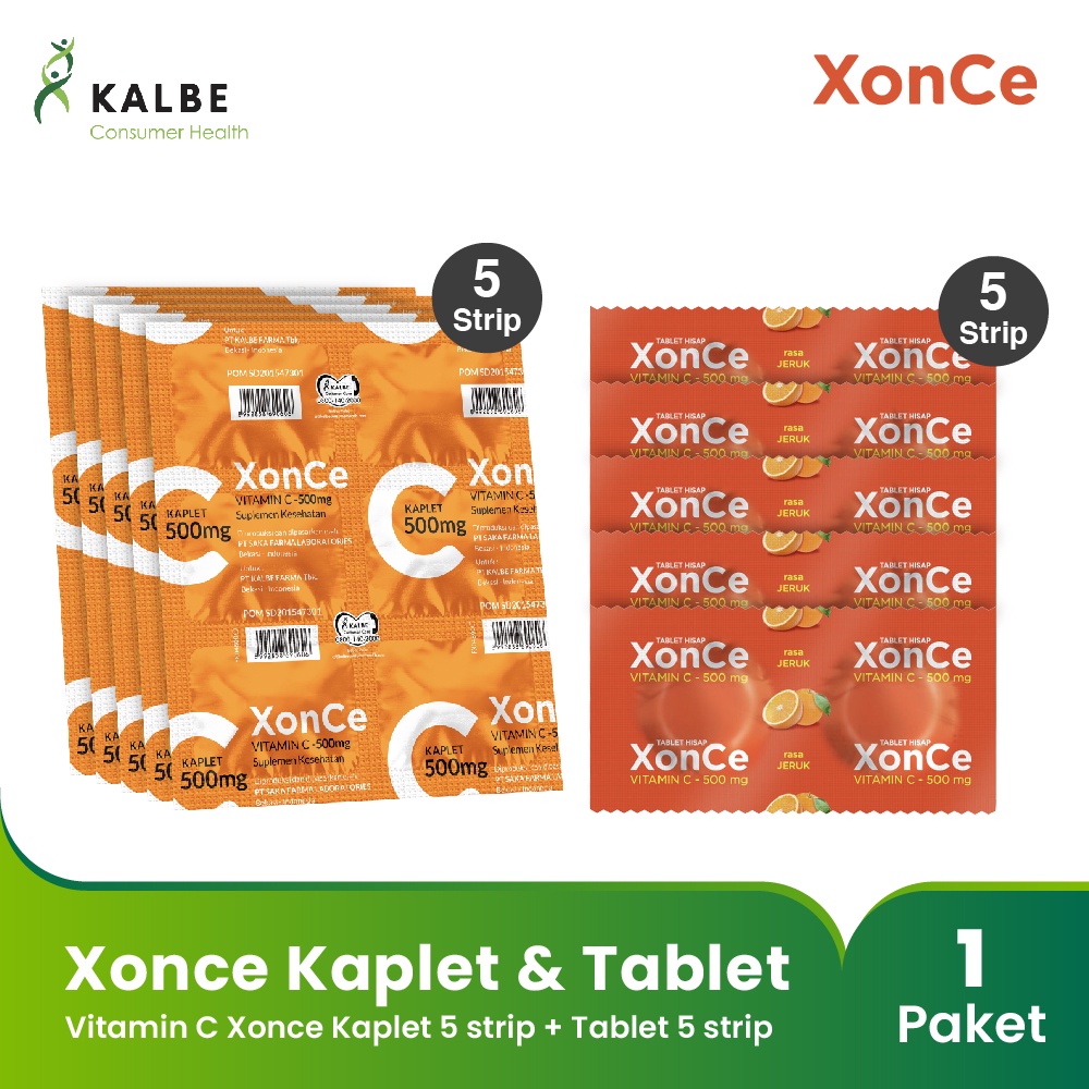 Paket Vitamin C Xonce 500mg