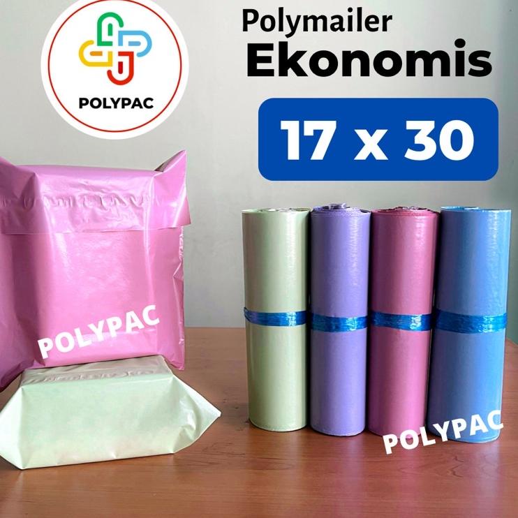 

Promo promo Polymailer Warna Ekonomis [17x30] isi 100 pcs - Polymailer Lem Warna Pastel
