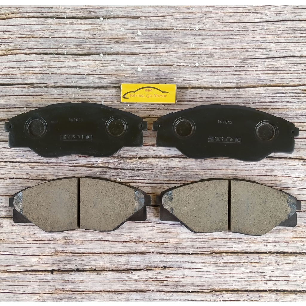 BRAKE PAD KAMPAS REM DEPAN HILUX VIGO 2WD 2008-2014 AKEBONO AN-554KT