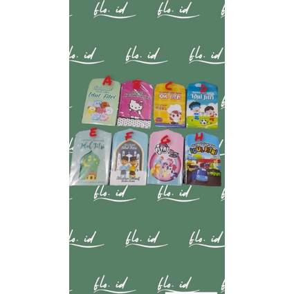 

Amplop lebaran Motif Kartun