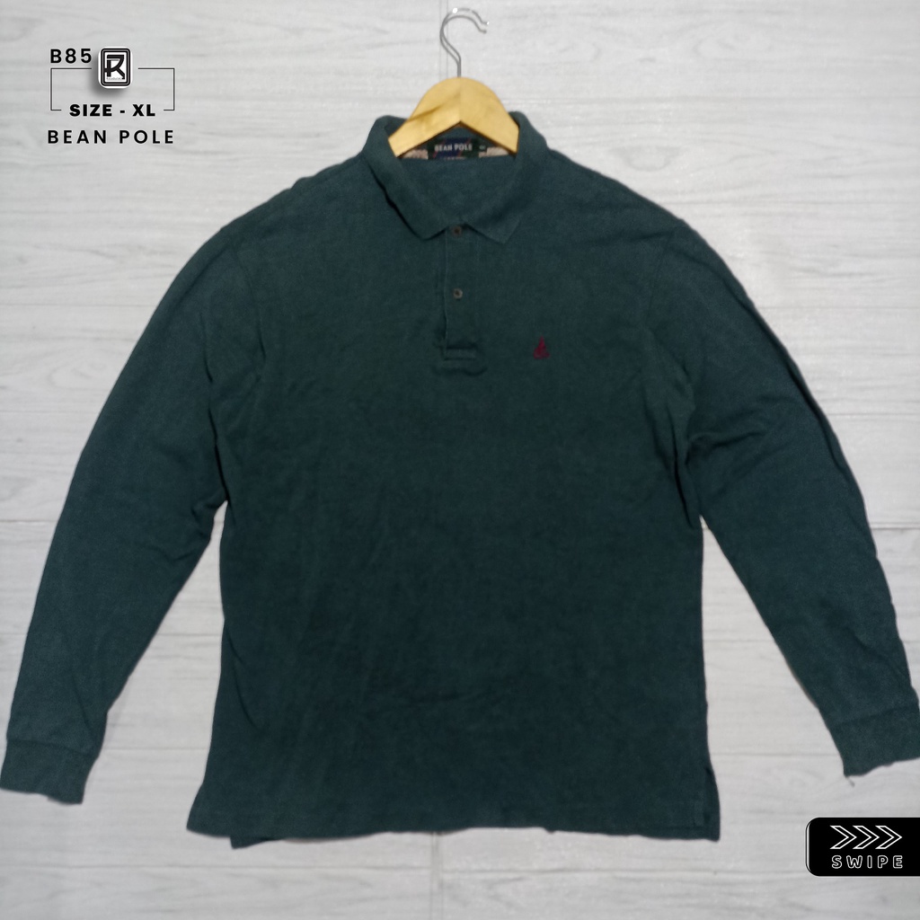 B85 - POLO SHIRT - BEAN POLE Bekas/Second/Salur/Rugby