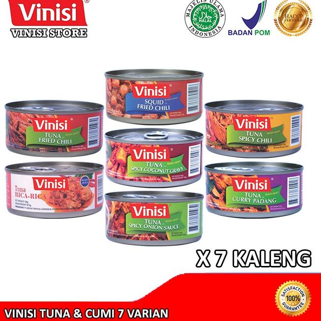 

Semuanya baruo5O9a Paket 7 Kaleng Vinisi Tuna dan Cumi 7 Varian
