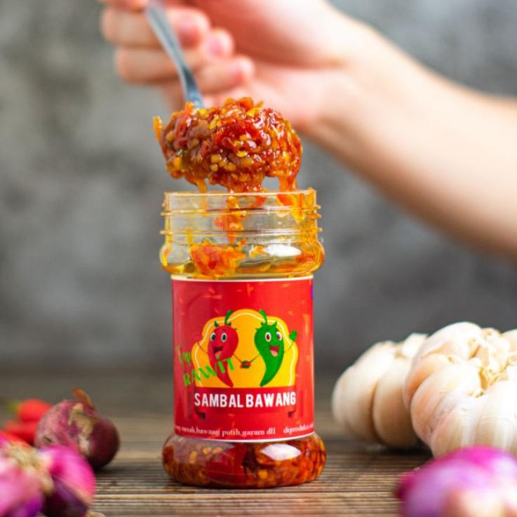 

Belanja hemat Sambal bawang pedas tjap rawit