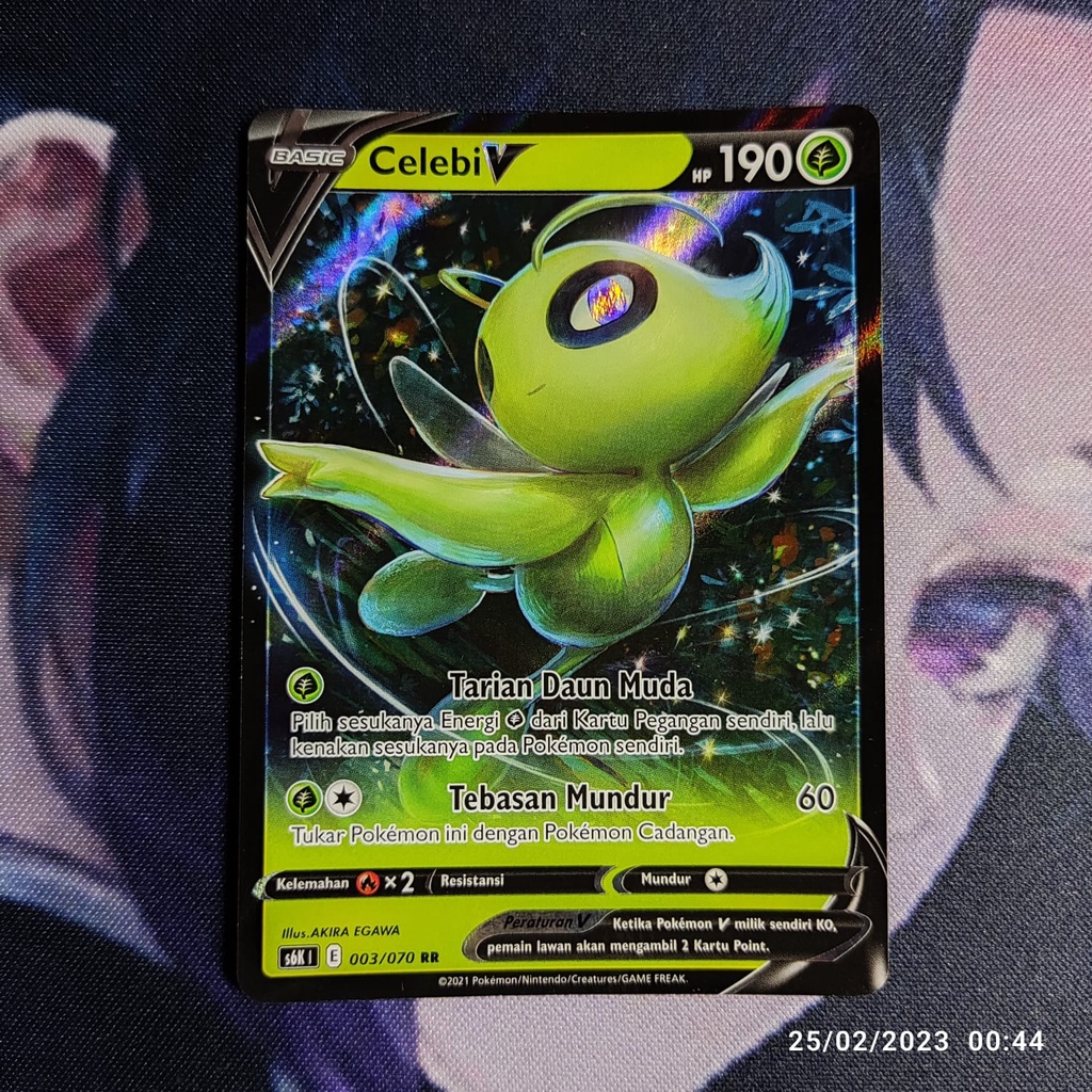 pokemon (ID) celebi v - S6K 003/070 - RR