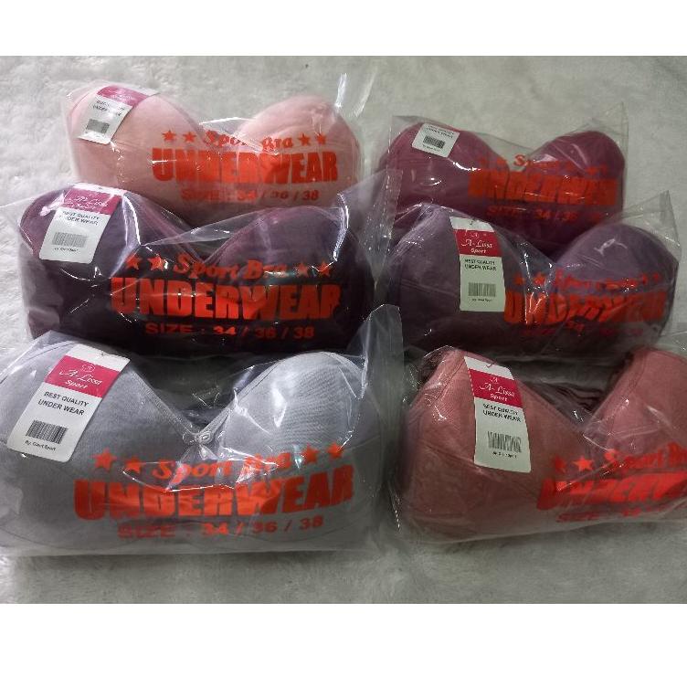 MURAH Bra REMAJA/ABG (POLOS) Lusinan (12pcs)