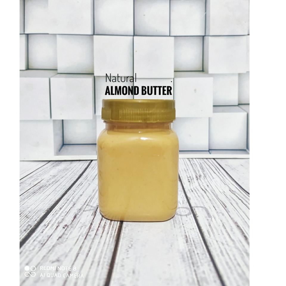 

➬ Natural Almond Butter 150gr - Creamy / Crunchy, Selai Almond ☑