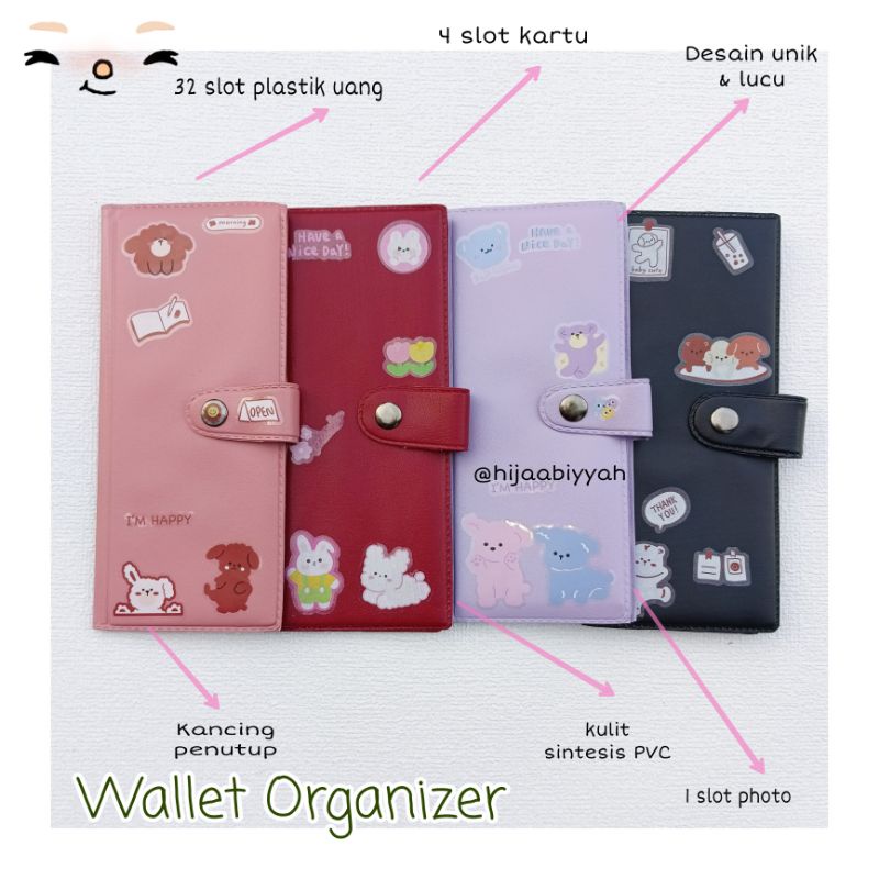 Dompet Disiplin Keuangan Bulanan Lucu
