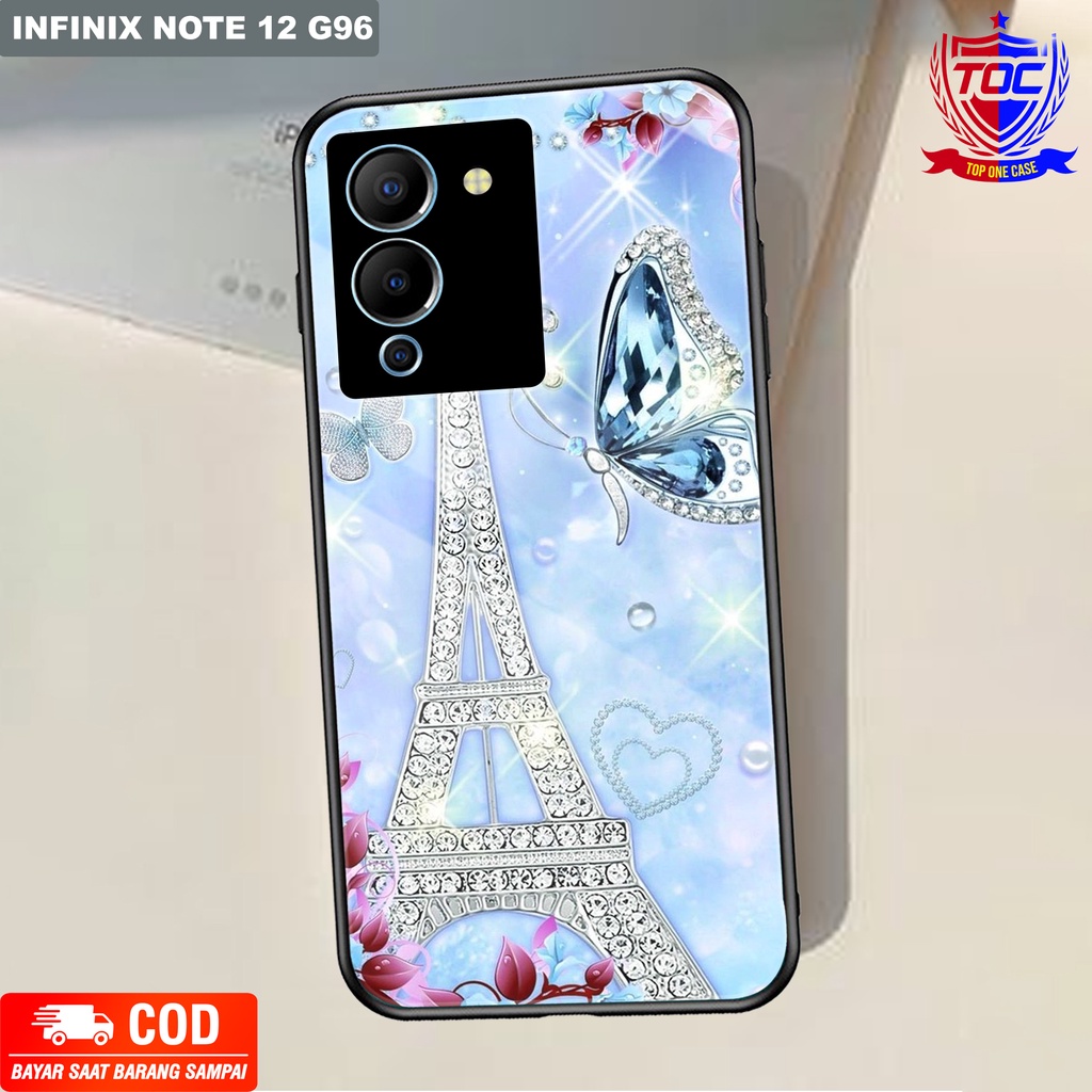 Case INFINIX NOTE 12 G96 - Casing INFINIX NOTE 12 G96 Terbaru 2022 TOP ONE CASE [ BUTTERFLY PRS ] Si