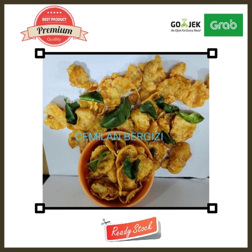 

emping thailan pedas manis/emping kecil 1000gram