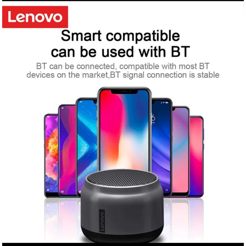 Original Bluetooth Speaker Portable Lenovo K3 ThinkPlus Wireless