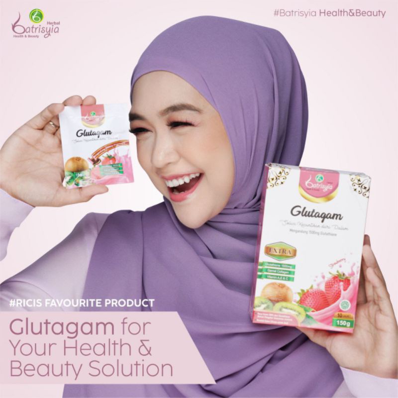 

EXTRA GLUTAGAM STRAWBERRY BATRISYIA HERBAL [FREE ONGKIR_COD]