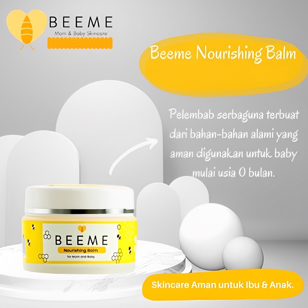 BUNDLE BEEME Nourishing Balm / Honey Sunscreen Lotion / Natural Soap 3in1 / Eucalyptus Balm / BEE ME BUNDLE Sabun Shampoo Skincare Pelembab Kulit Ibu Anak Bayi Anti Nyamuk / BEEME MEMBER PLATINUM BANDUNG