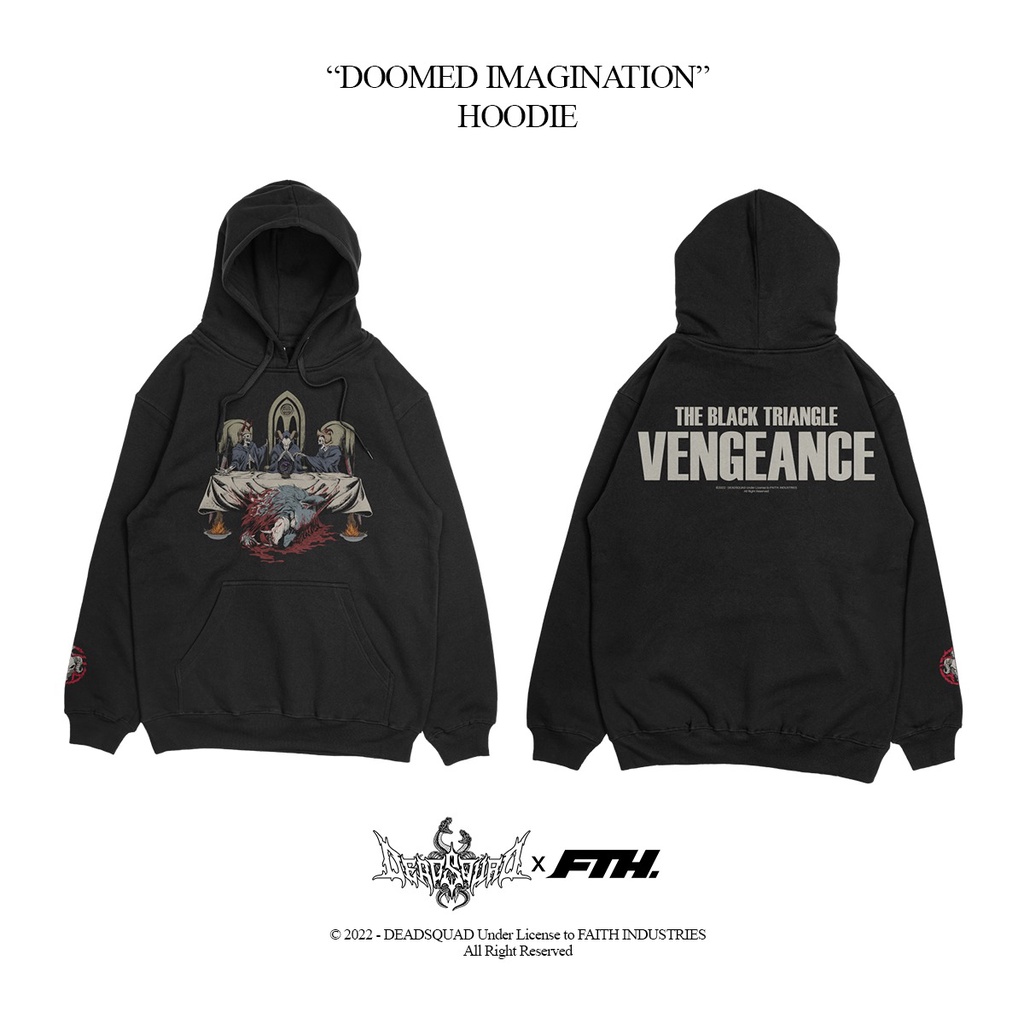 FTH x Deadsquad "Doomed Imagination" Pullover Hoodie