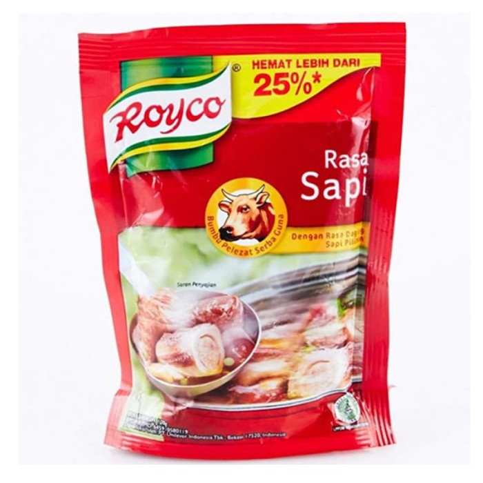 

Royco Ayam / Sapi DUS 230gr [ 1 Dus / 24 pcs ]