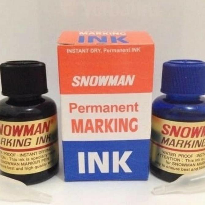 

TINTA SPIDOL PERMANENT / MARKING INK SNOWMAN .