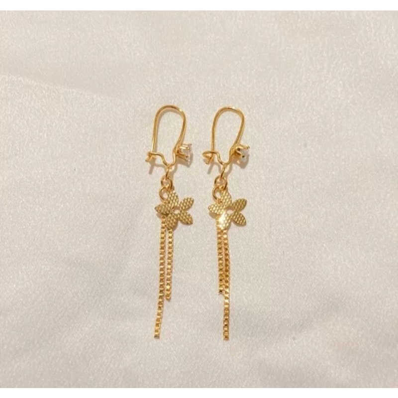 ANTING DESY TITANIUM ANTING JURAI KEMBANG ANTING JURAI PANJANG ANTING WANITA