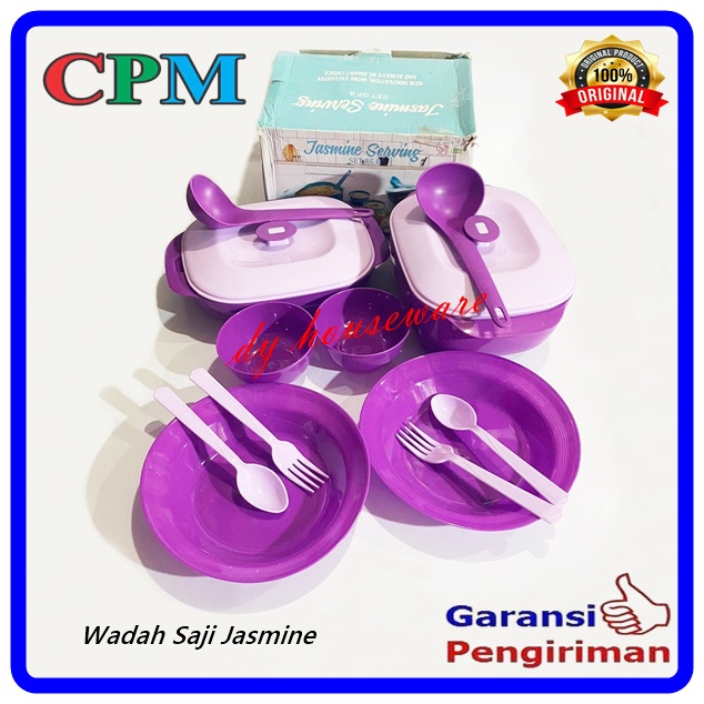 Wadah Saji Prasmanan Tempat Makanan Jasmine Serving Set 8 Pcs CPM