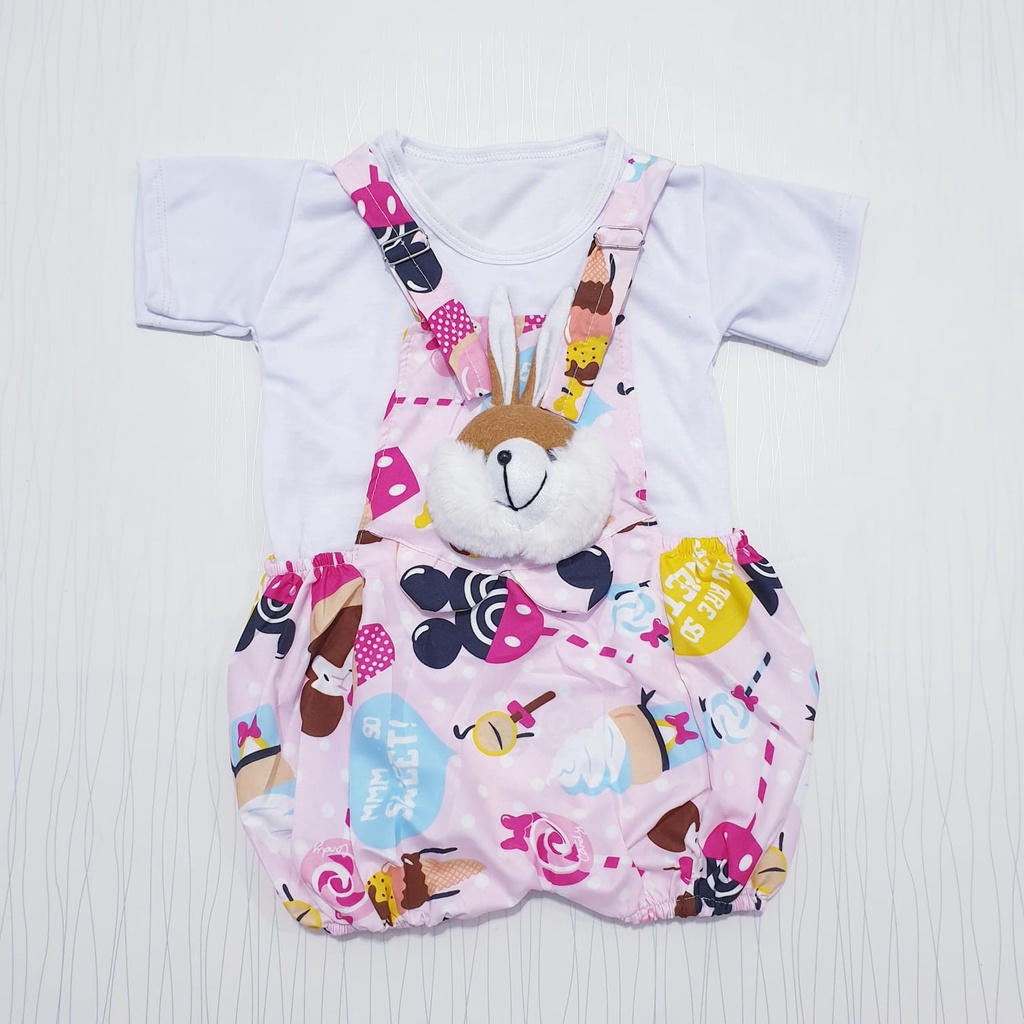 Baju Kodok Bayi Boneka Lucu Usia 0-12 Bulan Baby Alicia