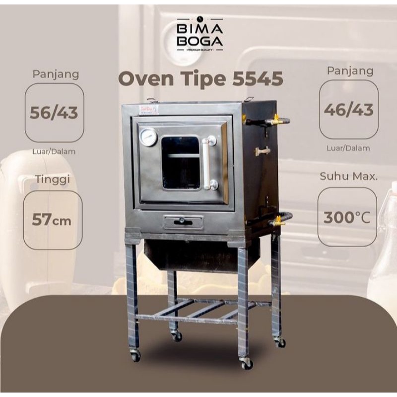 Oven Gas Bima Boga Oven Type 5545