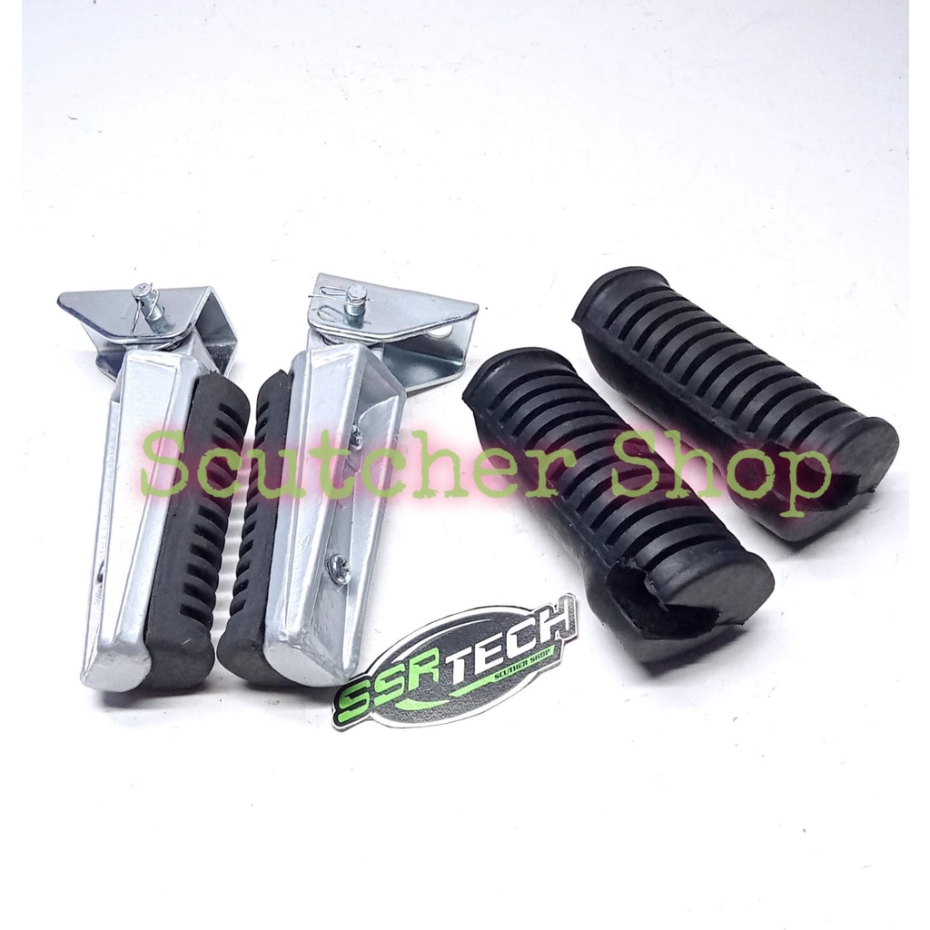 KARET FOOT STEP BELAKANG DEPAN SUZUKI THUNDER 125