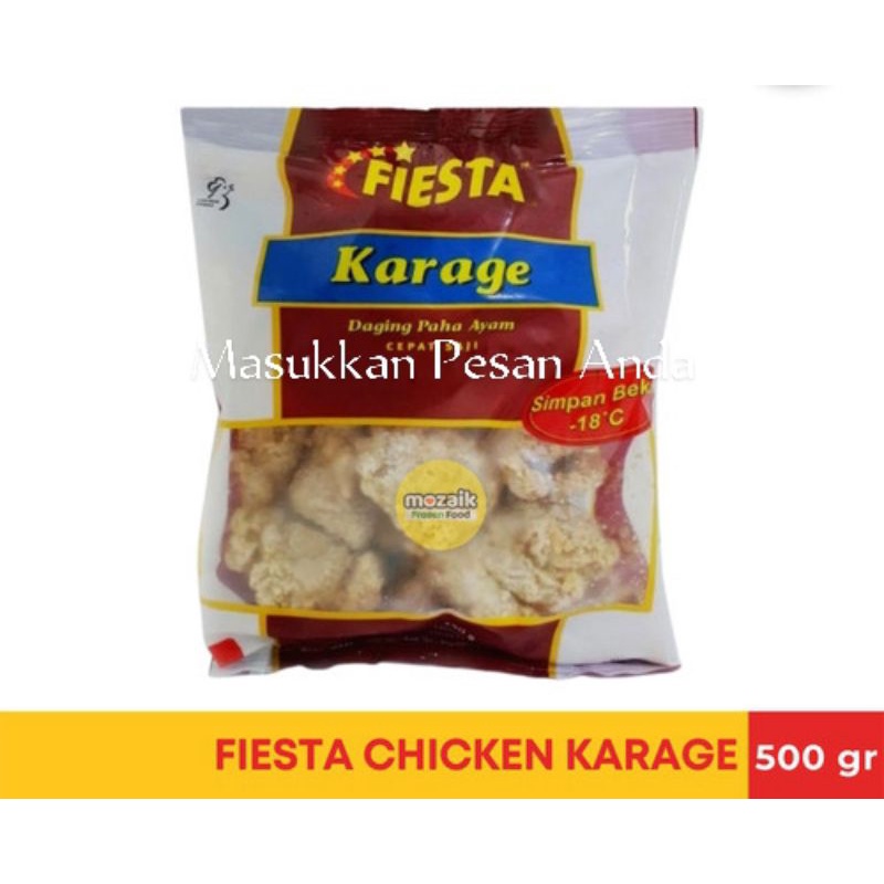 

Fiesta Chicken Karage 500gr