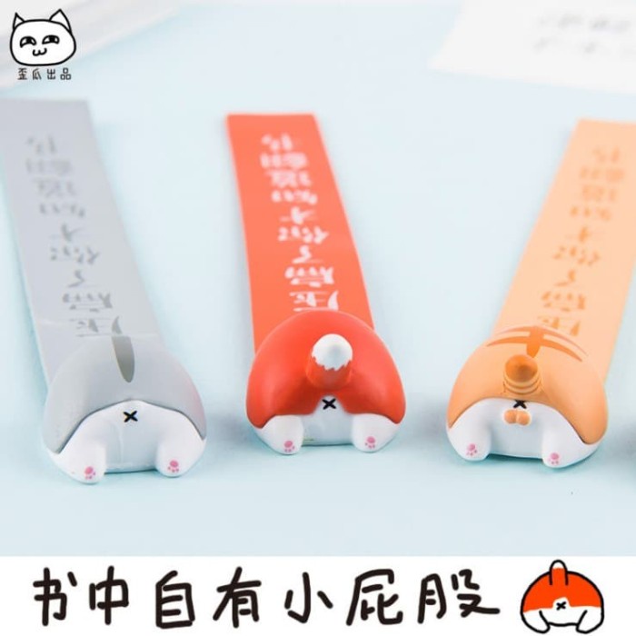 

Terlaris Pembatas Buku Unik / Bookmark Edisi Ekor Animals Imut Lux Limited