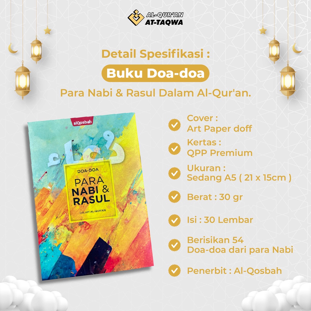 Buku Doa-Doa Nabi &amp; Rosul