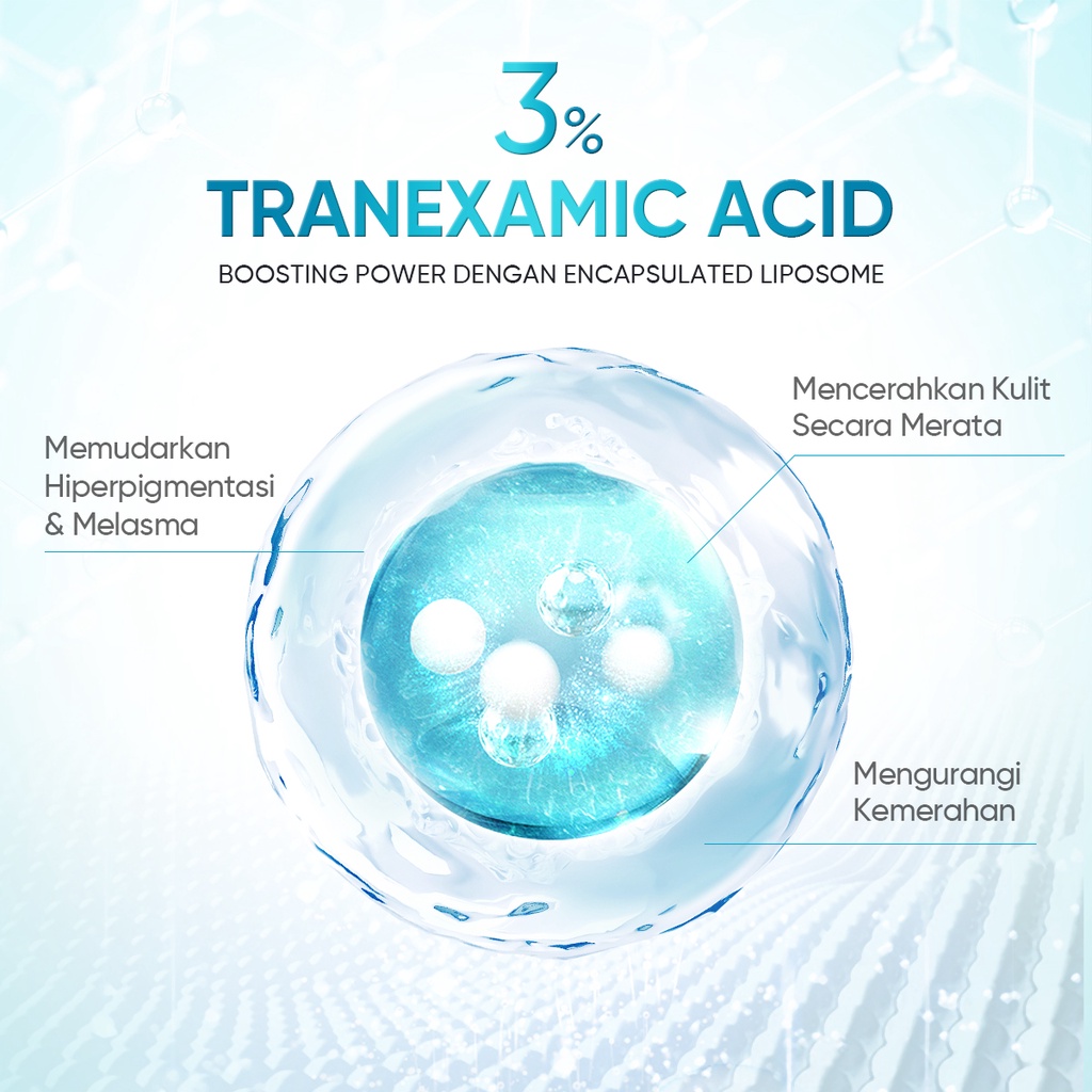 SKINTIFIC Anti Dark Spot Paket Skincare 3pcs Symwhite 377 Serum + Tranexamic Acid Serum + Symwhite377 Moisturizer Gel