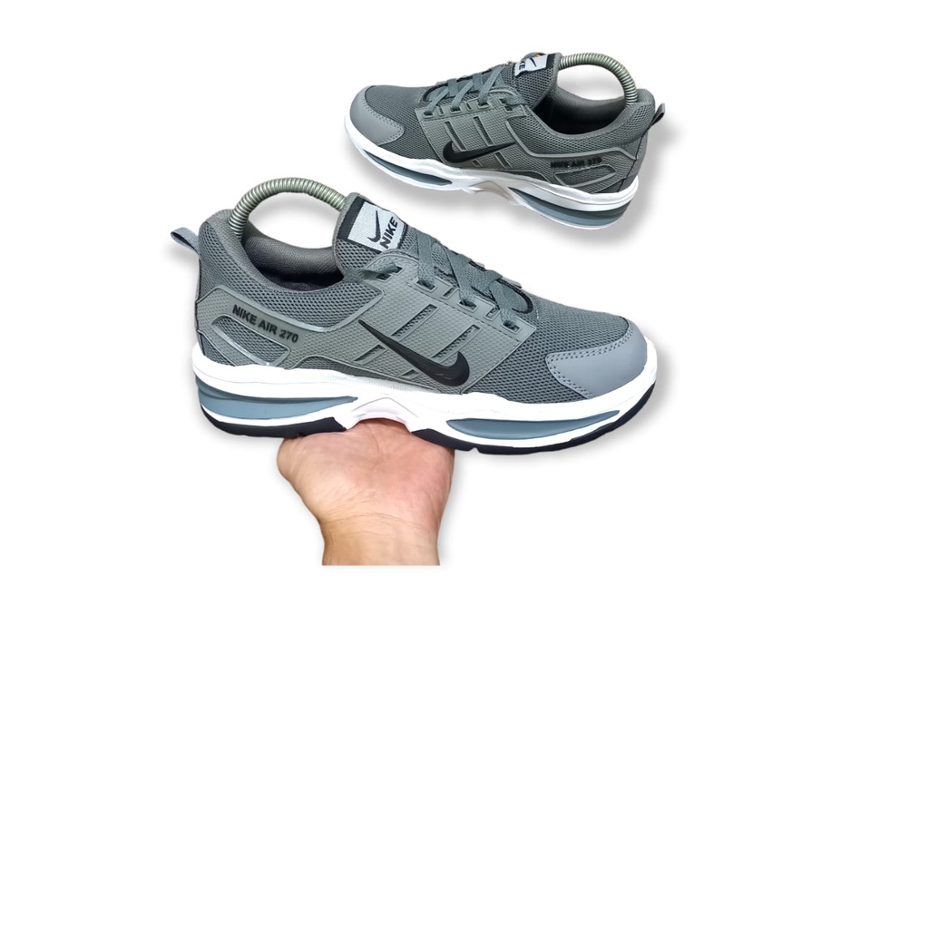 SEPATU RUNNING SPORT PRIA WANITA WARNA ABU/SNEAKERS JALAN/SEPATU OLAHRAGA JOGGING/SEPATU LARI/SEPATU