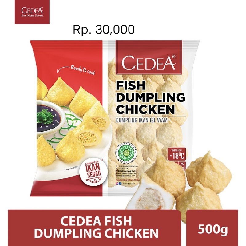 

Cedea Dumpling Chicken 500gr