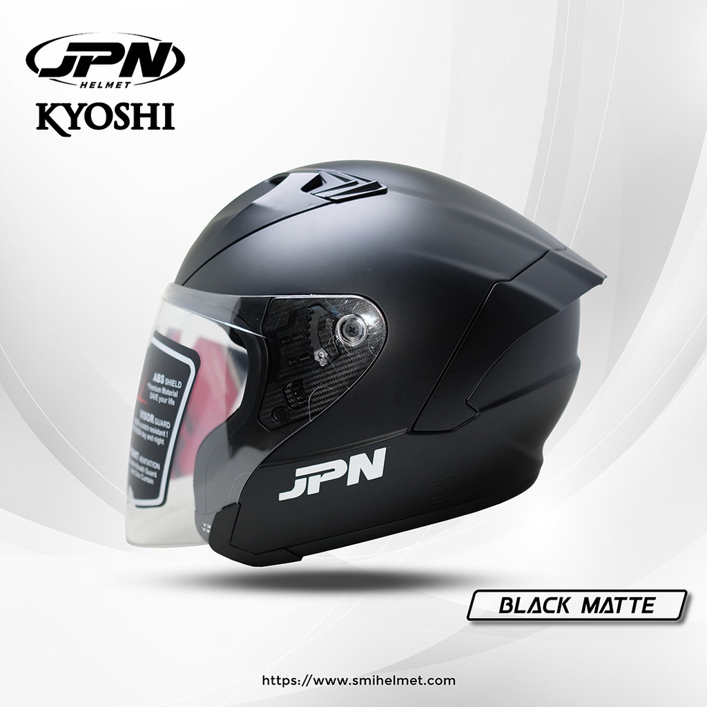 HELM JPN KYOSHI BLACK MATTE