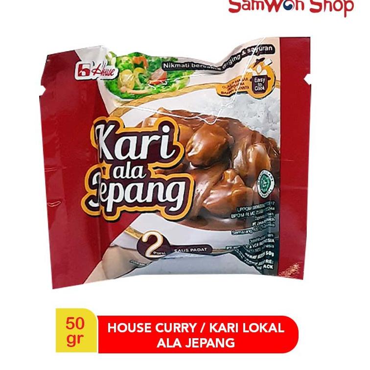 

New ProductYy5Y9 HOUSE CURRY / KARI LOKAL ALA JEPANG HALAL ASLI JEPANG 50 GRAM