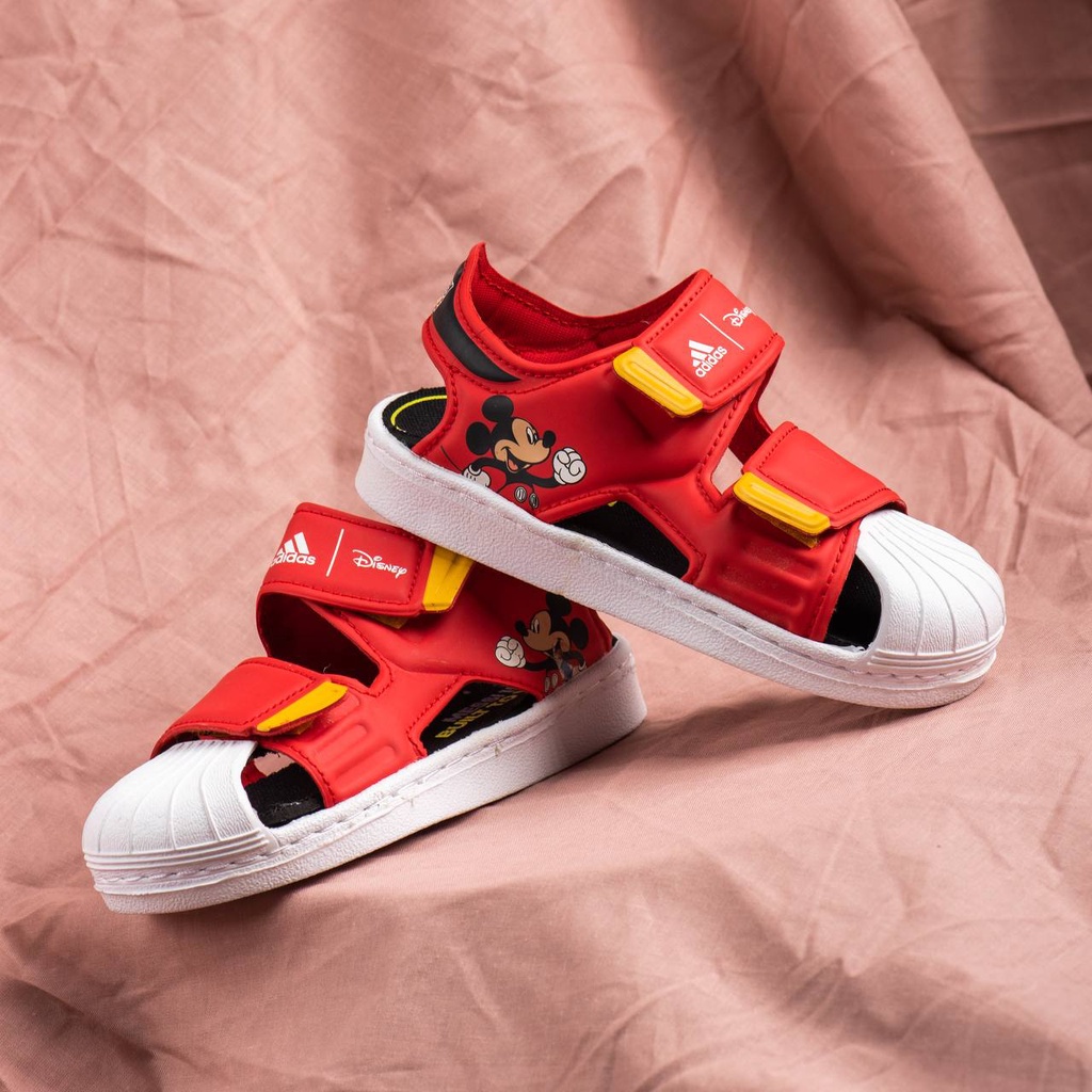 ADIDAS SUPERSTAR KIDS DISNEY RED WHITE ORIGINAL