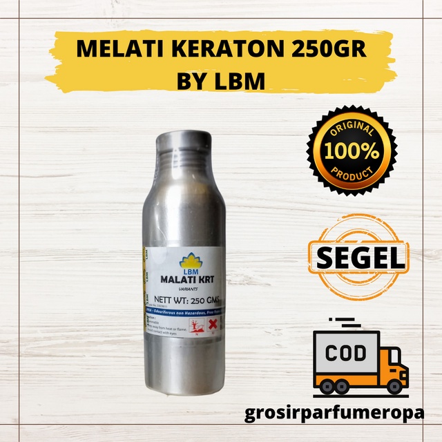 Bibit Parfum MELATI 250GR SEGEL BY LBM - MINYAK WANGI - REFILL PARFUM - GROSIR - ORIGINAL PABRIK