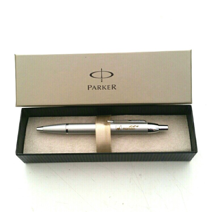 

Pulpen Parker Im Silver Ballpoint By Mandiri Original