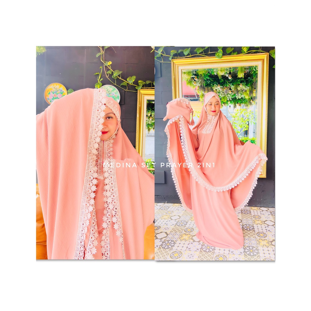 Ameena Prayer Set 2in1 Mukena Traveling Elegant