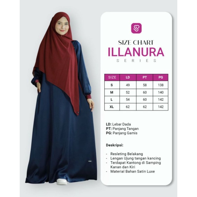 Gamis Ukhti Munira Illanura
