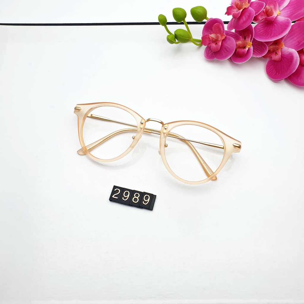 FRAME KACAMATA/KACAMATA FASHION TYPE 2989// KACAMATA FASHION CEWEK//
