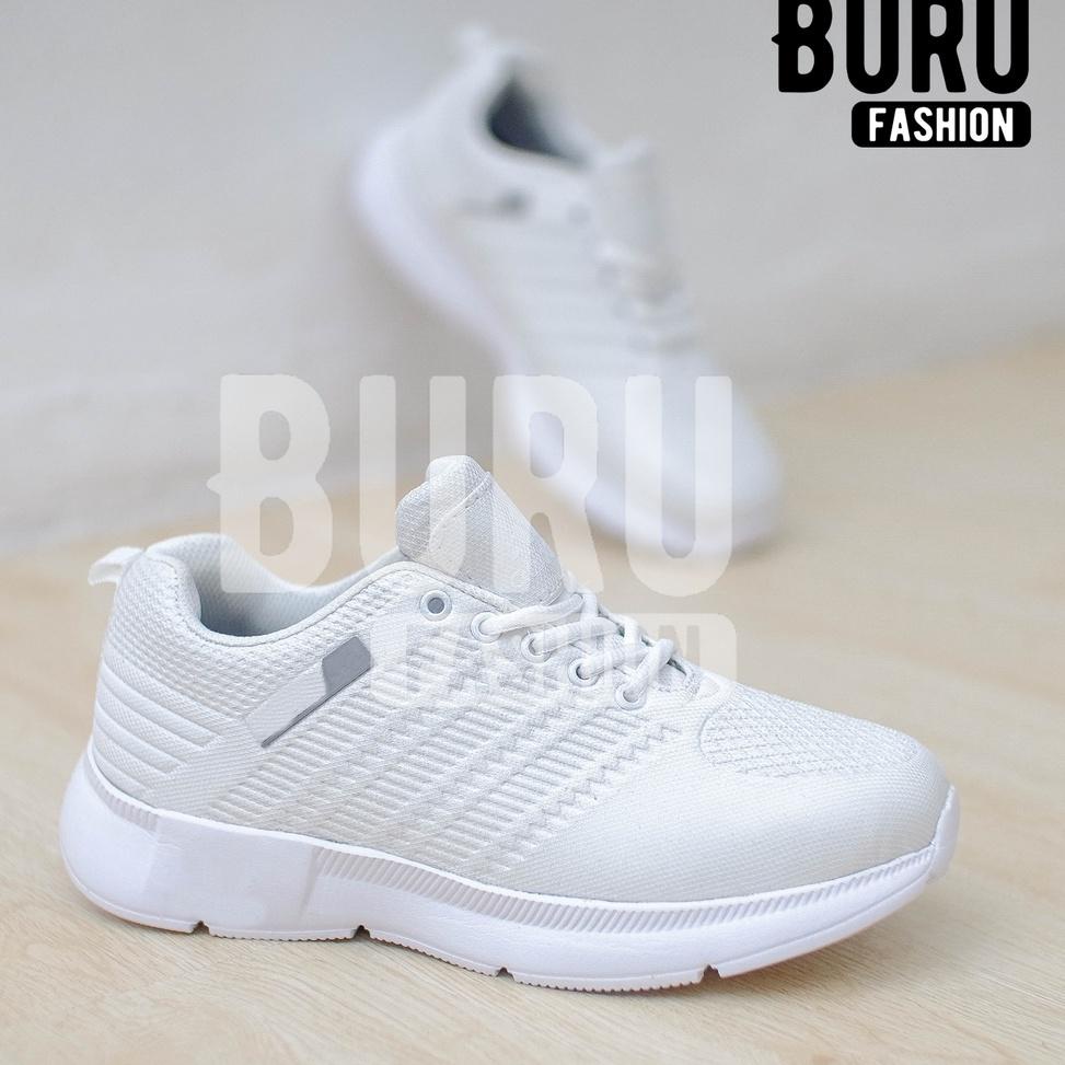 SALE TERBATAS Sepatu sneakers putih pria wanita Sepatu olahraga putih - sepatu pria wanita - Jogging