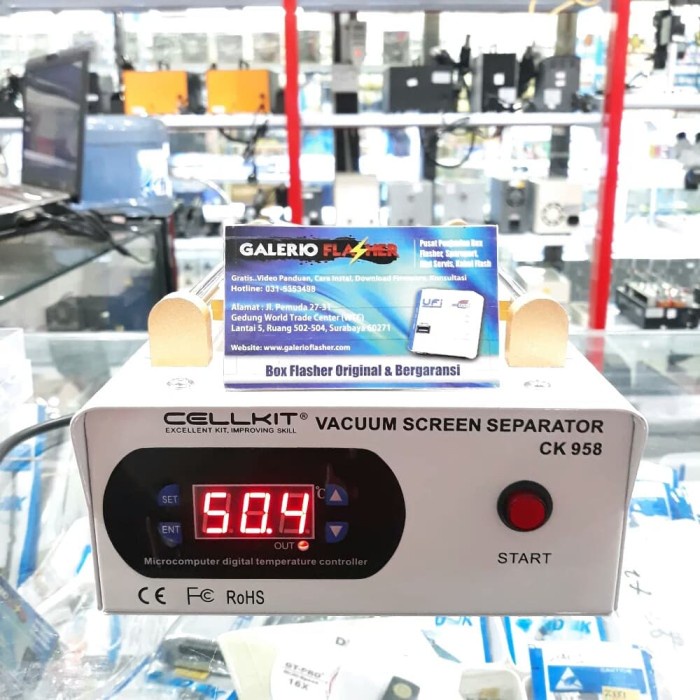 ALAT PEMISAH LCD TOUCHSCREEN HOTPLATE CELKIT CK 958