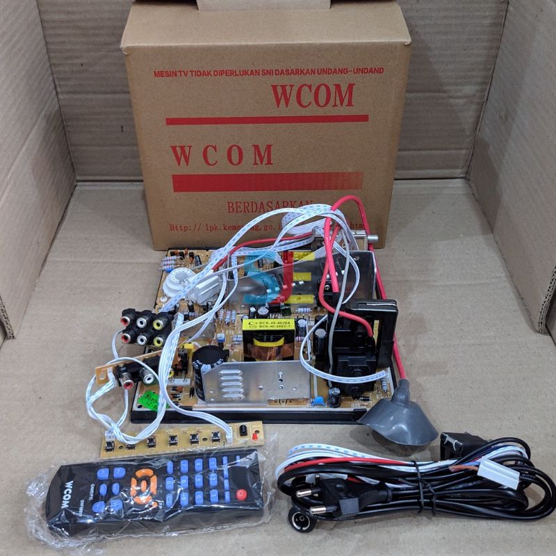 Mesin TV Tabung 21 Inch WCOM RAYDEN Mesintv.com by wansonic Digital Tabung biasa