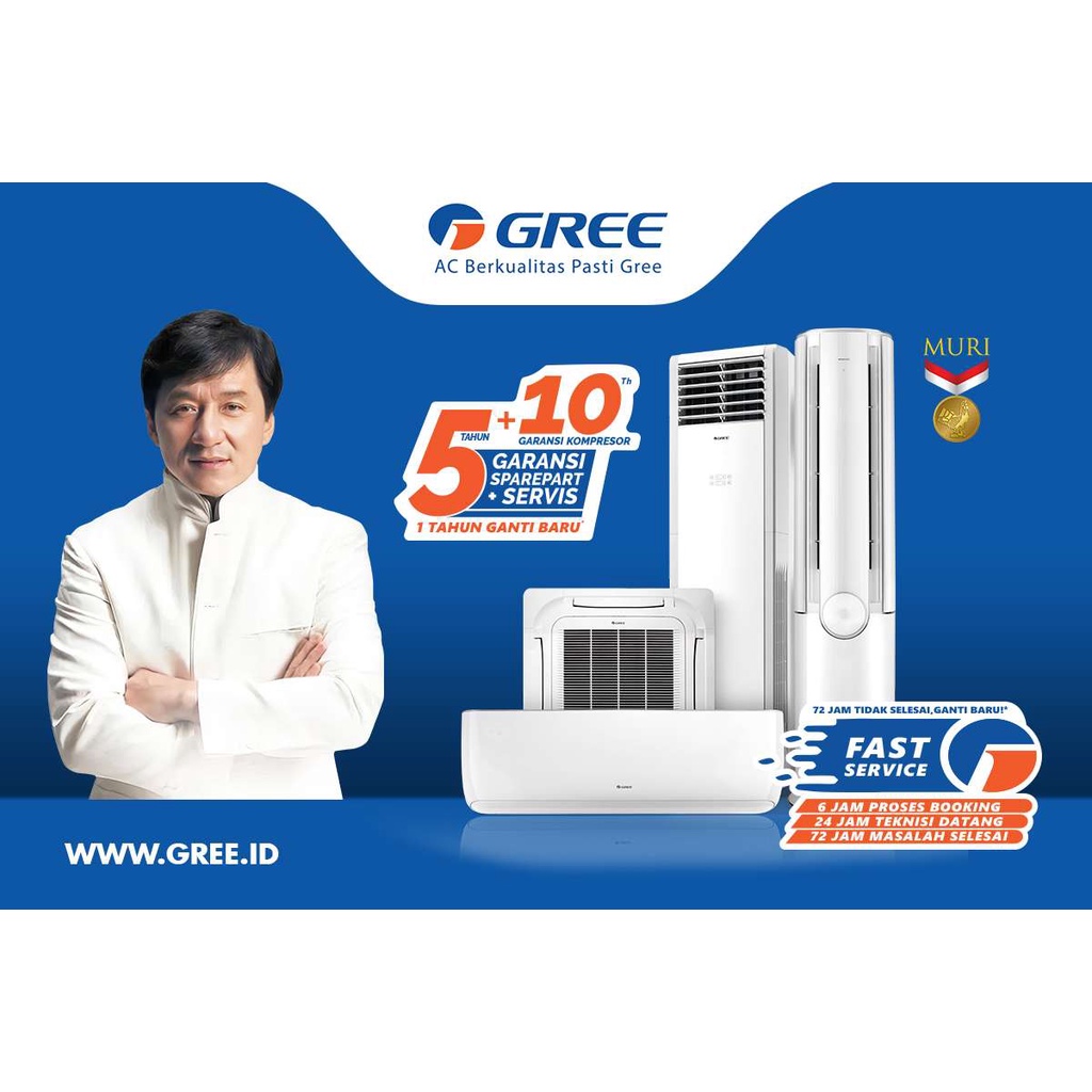 Jual Ac Gree 2 Pk Inverter Gwc 18f5s 18f5s Smart Clean Fast Cooling Garansi Resmi Shopee 1293