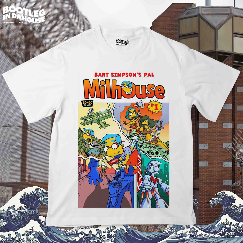 MILHOUSE Oversize T-shirt / Kaos Oversize MILHOUSE