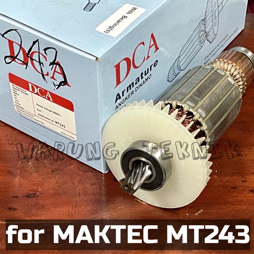 DCA ARMATURE ANGKER DINAMO MESIN CUT OFF POTONG BESI 14 INCH FOR MAKTEC MT243