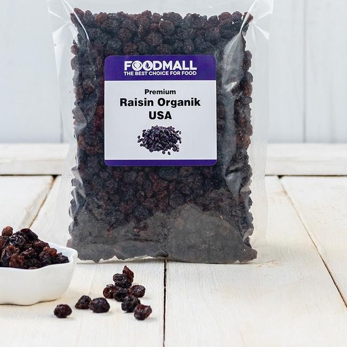 

➸ Kismis / Black Raisin Organic USA PREMIUM 250 GRAM ✳