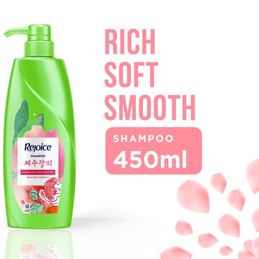 ☆ Rejoice Jeju Rose Shampoo 450ml ➧